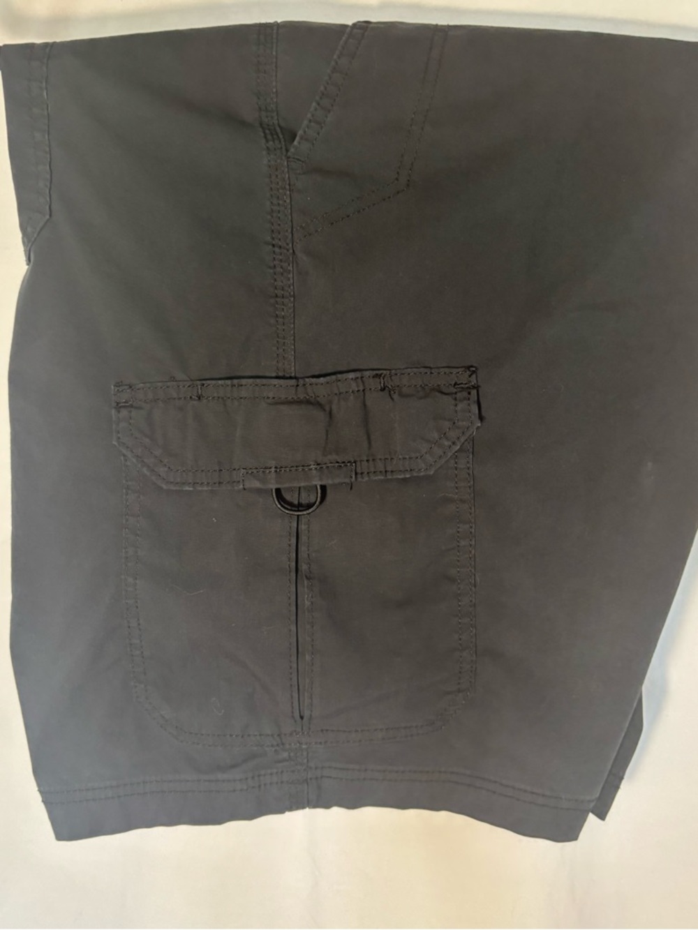 Lee  big Men's Black Cargo Shorts - Picture 3 of 5